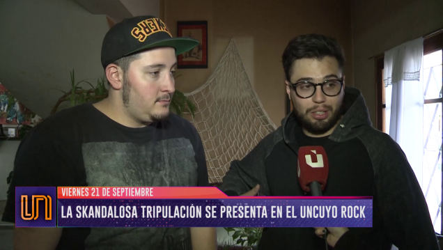 imagen La Skandalosa tripulación se presenta en el UNCuyo Rock