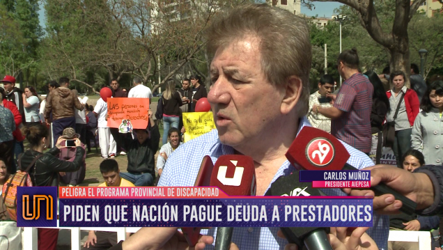 imagen Peligra un programa estatal para personas con discapacidad