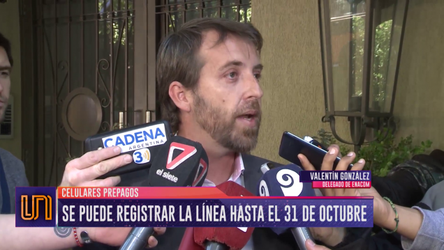 imagen Celulares prepagos: Se puede registrar la línea hasta el 31 de octubre