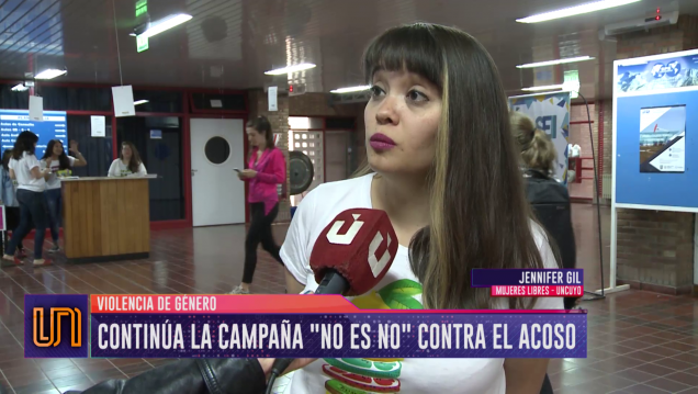 imagen Continúa en la UNCUYO la campaña "No es No" 