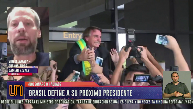 imagen Expectativa total en la región por el balotaje en Brasil