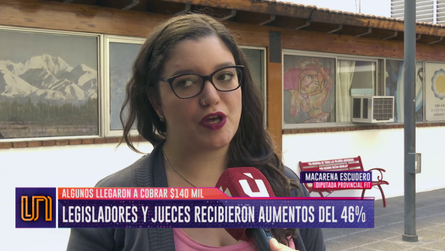 imagen Legisladores y jueces recibieron aumentos del 46 %