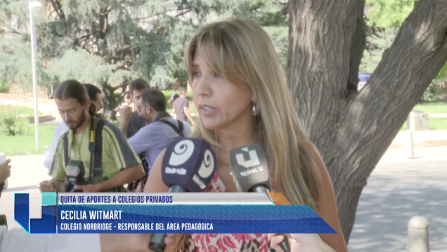 imagen Quitan subsidios a colegios privados: "Sin el aporte no podemos seguir con el secundario"