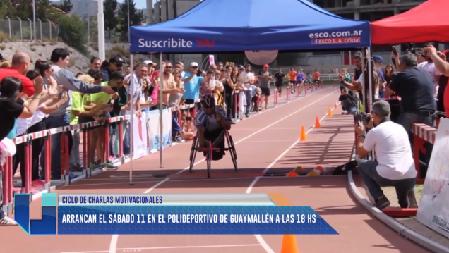 imagen Ciclo de charlas motivacionales: Arrancan el sábado 11 en el polideportivo de Guaymallén