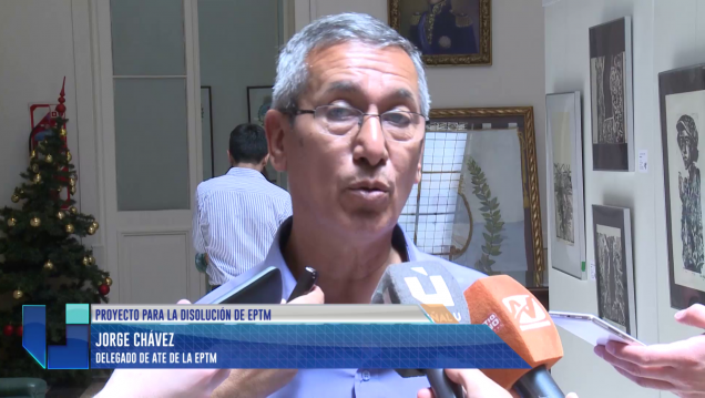 imagen Chávez sobre la EPTM: "Quieren hacer desaparecer el trole"