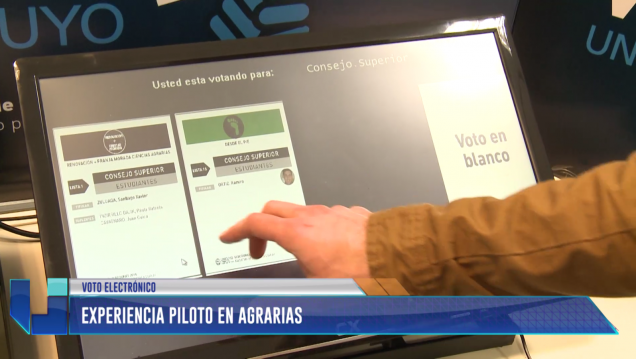 imagen Voto electrónico: experiencia en la Facultad de Agrarias