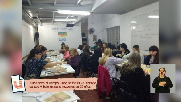 imagen "Aulas para el tiempo libre" sigue brindando talleres y cursos para promover la creatividad