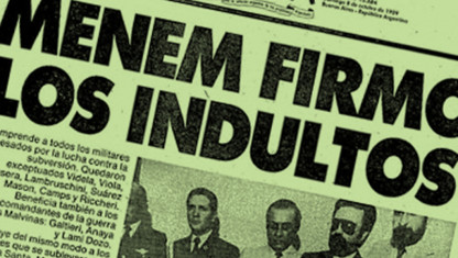 imagen Los indultos de Menem