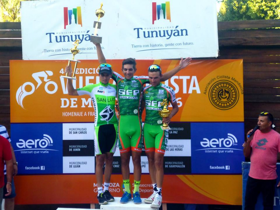 imagen Vuelta Ciclista de Mendoza: arranca la segunda etapa