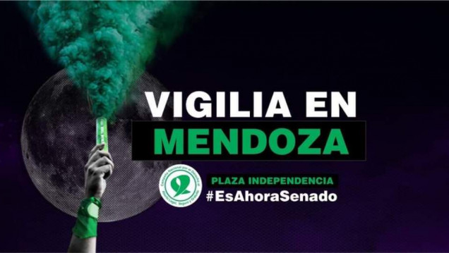 imagen Aborto legal: vigilia y pañuelazo en la Plaza Independencia