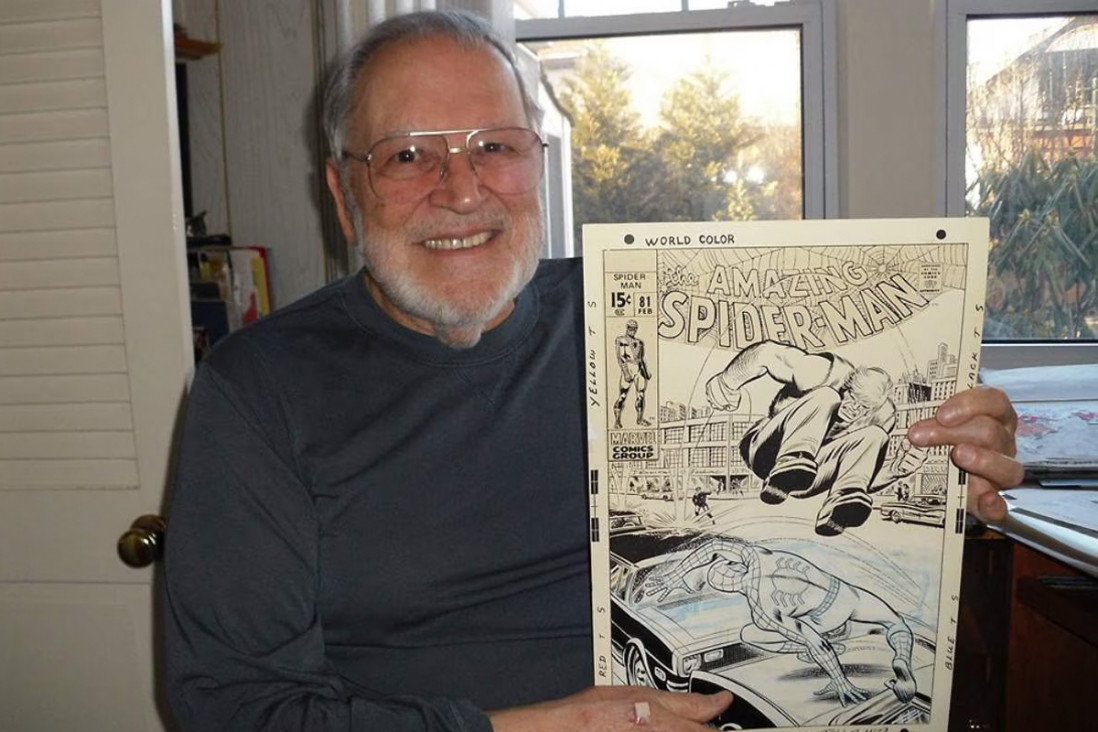 imagen Adiós a John Romita, dibujante de Spiderman y creador de Wolverine