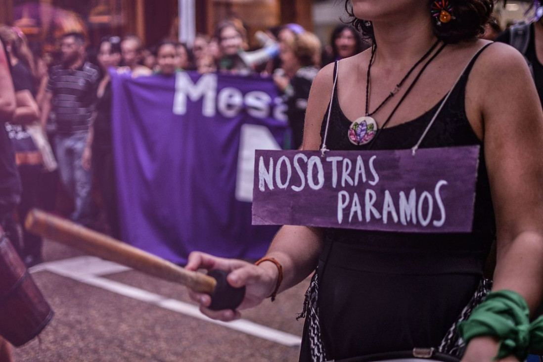 imagen Ni flores, ni bombones: apoyo en la lucha