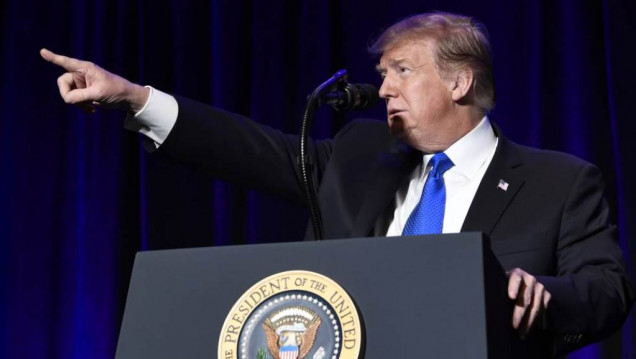 imagen Trump, en "estado de emergencia" para construir el muro con México