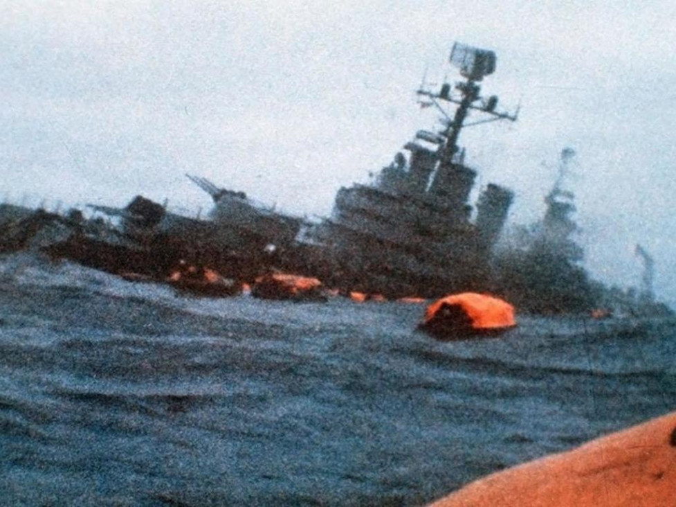 imagen A 37 años del  hundimiento del  ARA General Belgrano