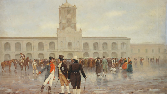 imagen La primera "grieta" argentina