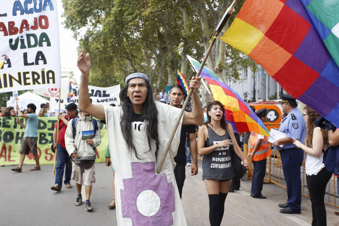imagen Protestas en el Carrusel de las Reinas