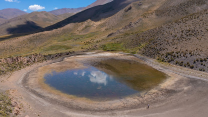 imagen Por primera vez inventariaron 212 humedales del Cinturón Verde y dos zonas de Malargüe