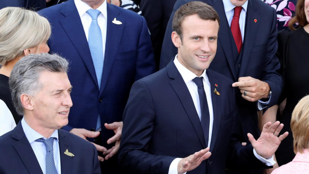 imagen Sabor agridulce: Macri se quedó sin poder reunirse con May y Macron 