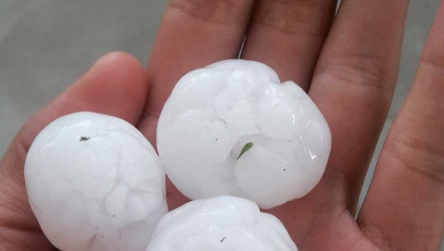 imagen Se esperan tormentas y granizo sobre el Gran Mendoza