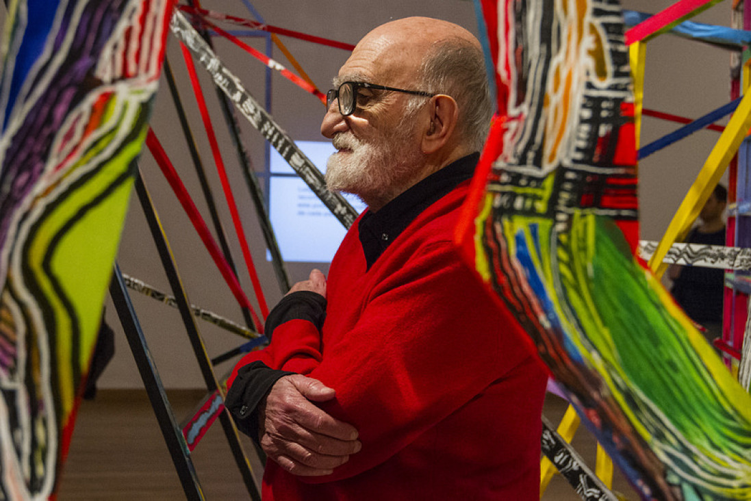 imagen Luis Felipe Noé inaugura el Ciclo "BESTIAS, charla con creadores"