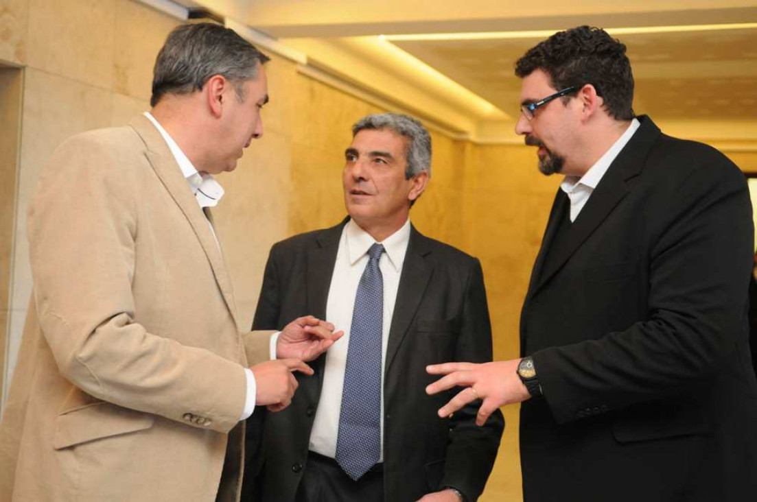 imagen Empezó la transición: Gantus recibió a Kerchner y Vaquié