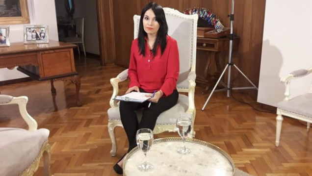 imagen "Chat Político", con los candidatos a diputados nacionales