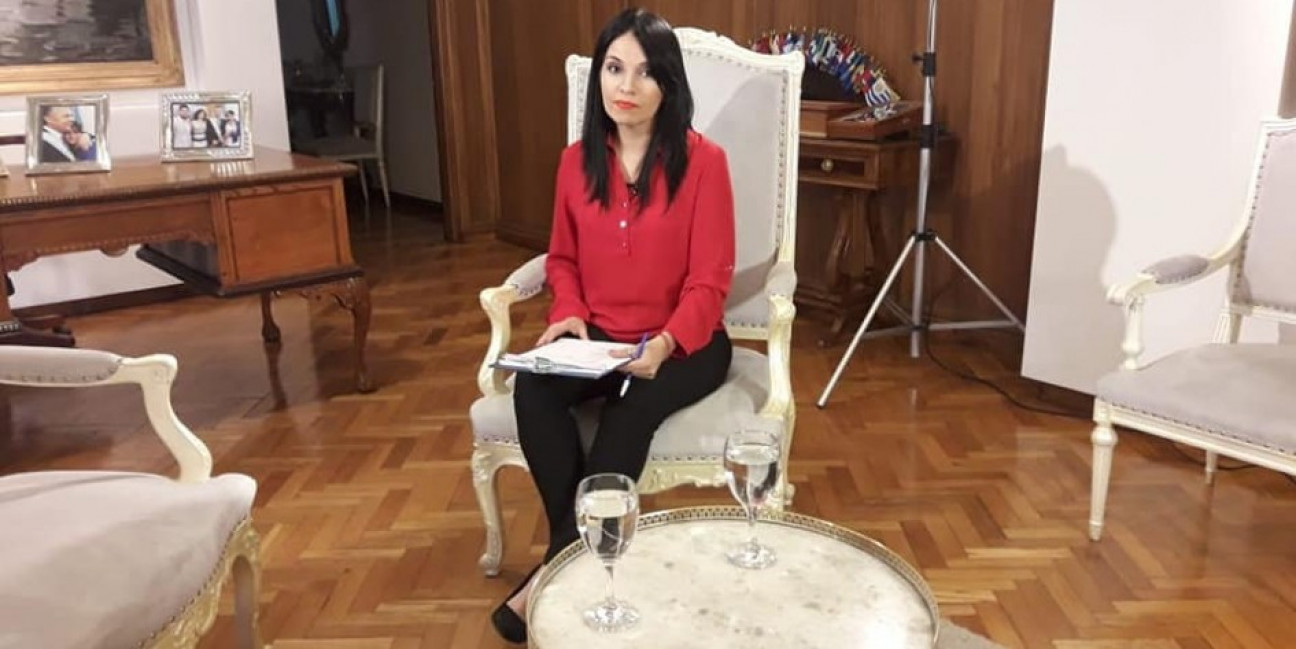 imagen "Chat Político", con los candidatos a diputados nacionales