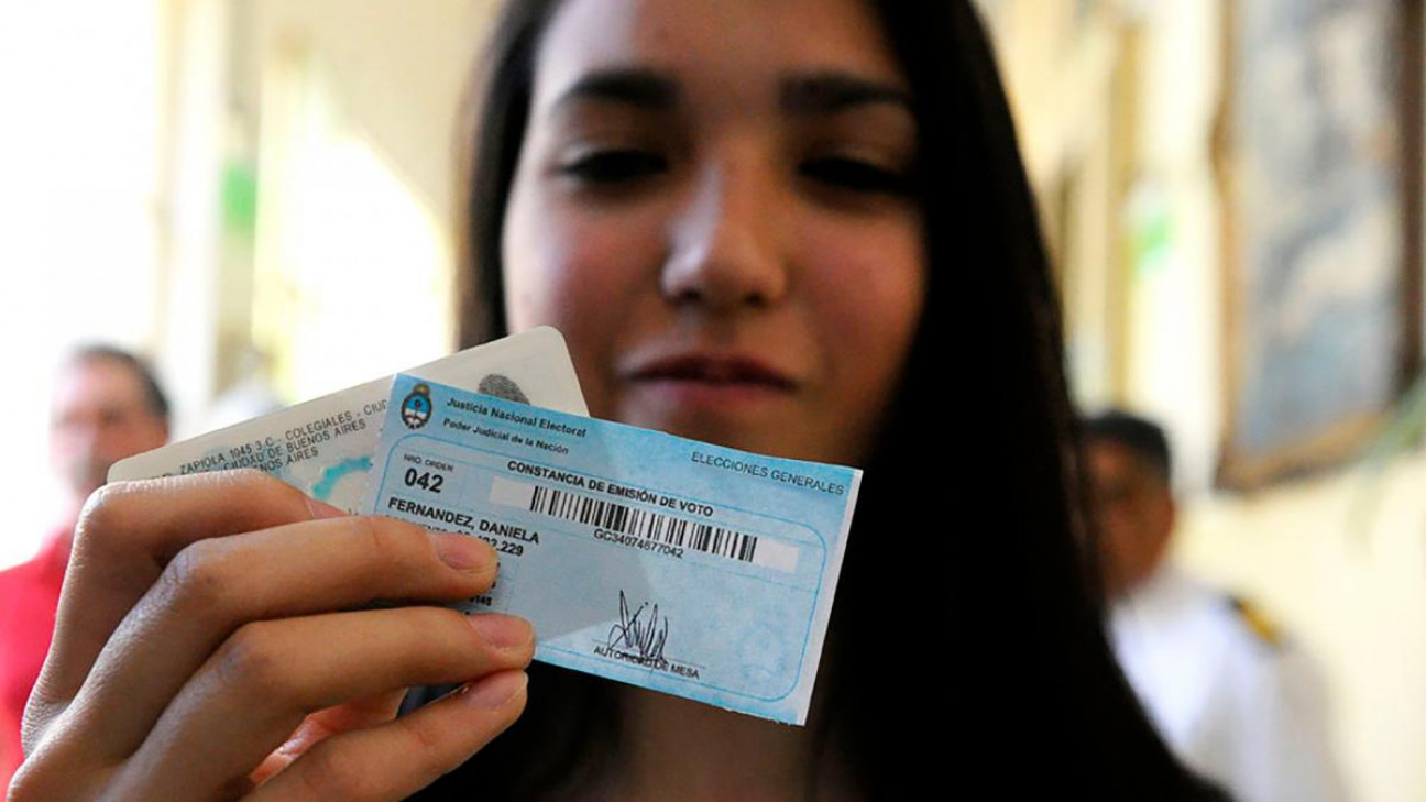 imagen "Nuestro voto cuenta", una campaña para incentivar la votación en la juventud