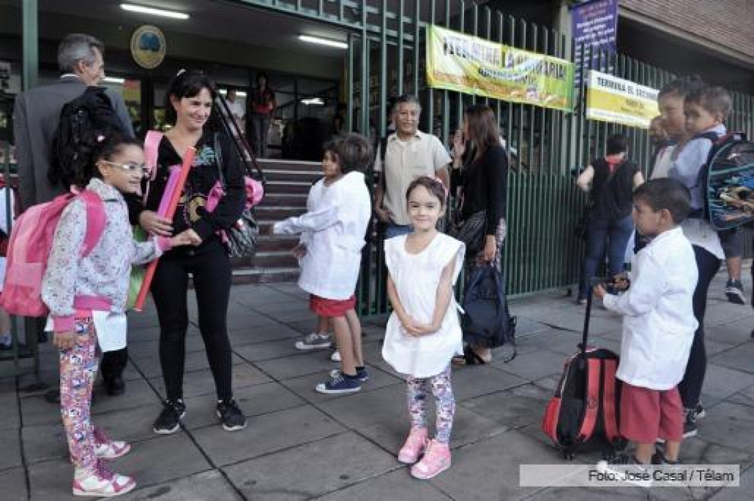 imagen Los chicos de casi todo el país comenzaron las clases