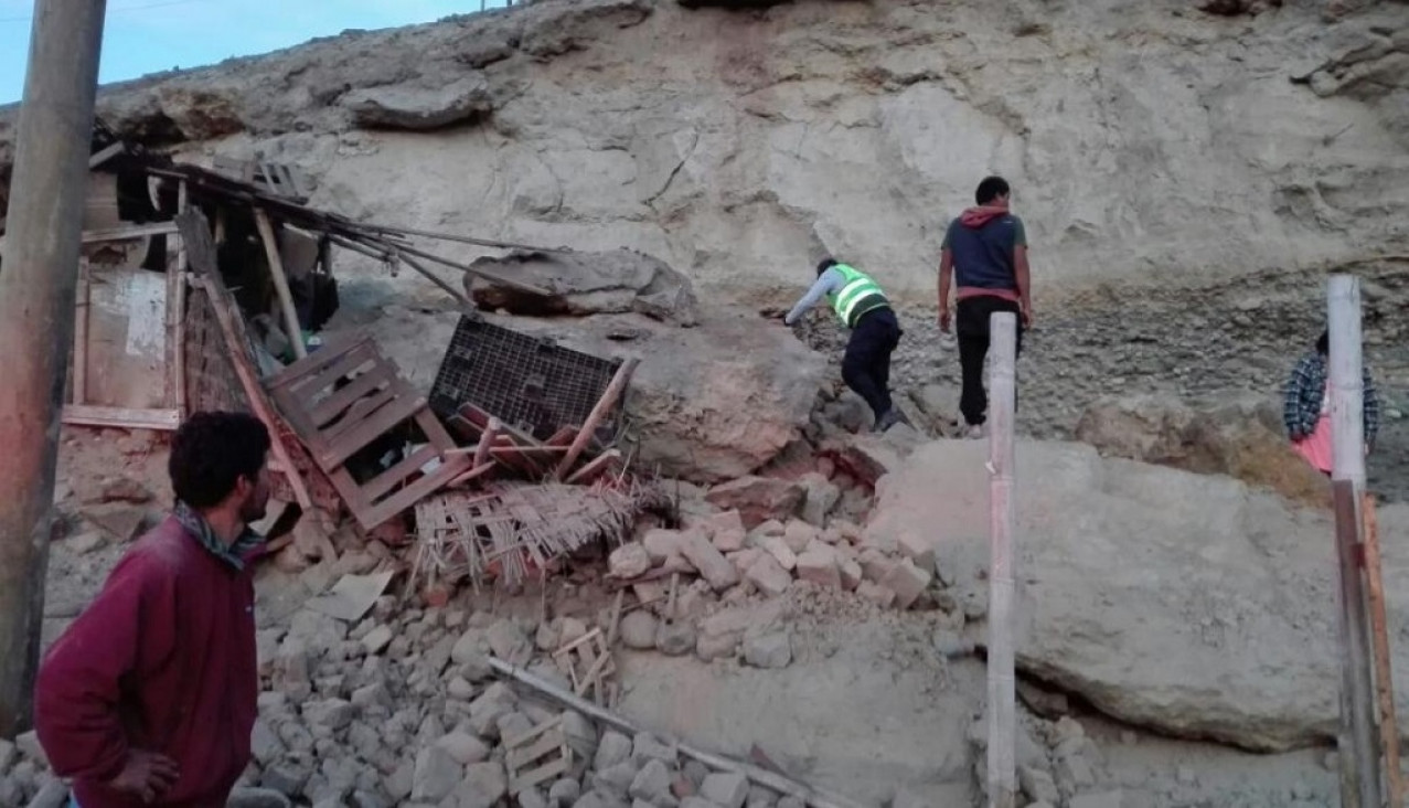 imagen Un sismo en Perú dejó un muerto y más de 60 heridos