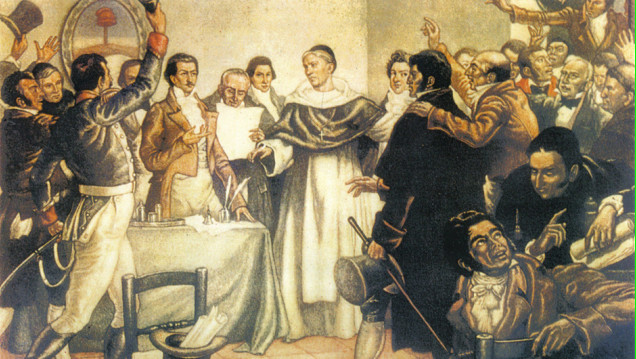 imagen La Independencia tan temida de hace 198 años