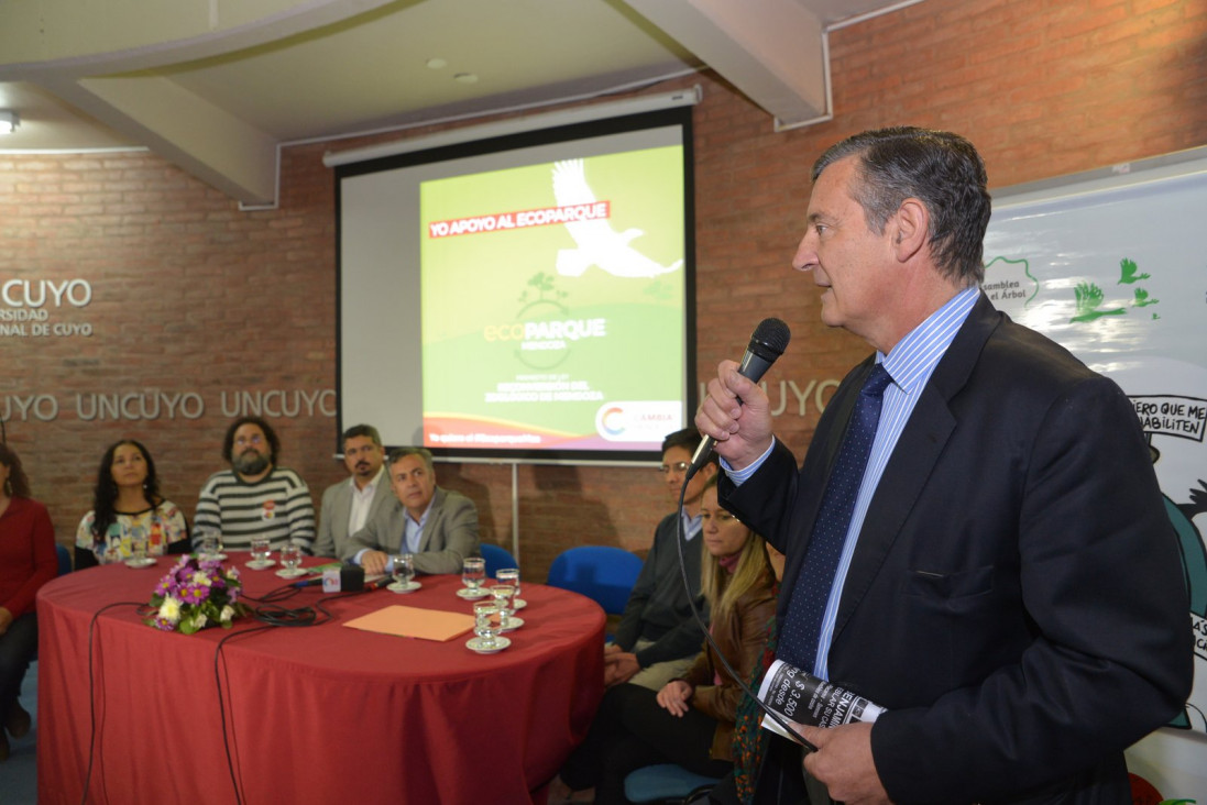 imagen Cornejo se comprometió a impulsar el Ecoparque