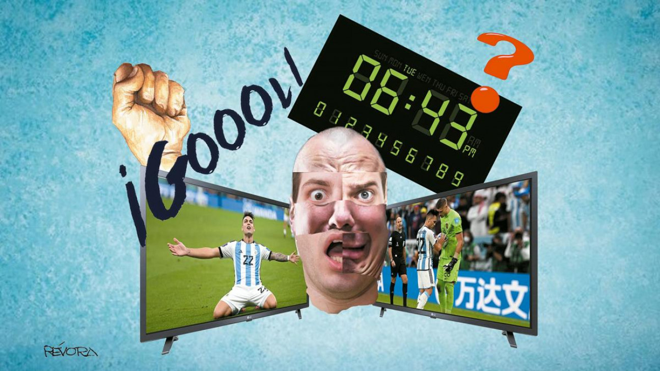 imagen Spoiler alert: el fatídico delay de la TV durante el mundial