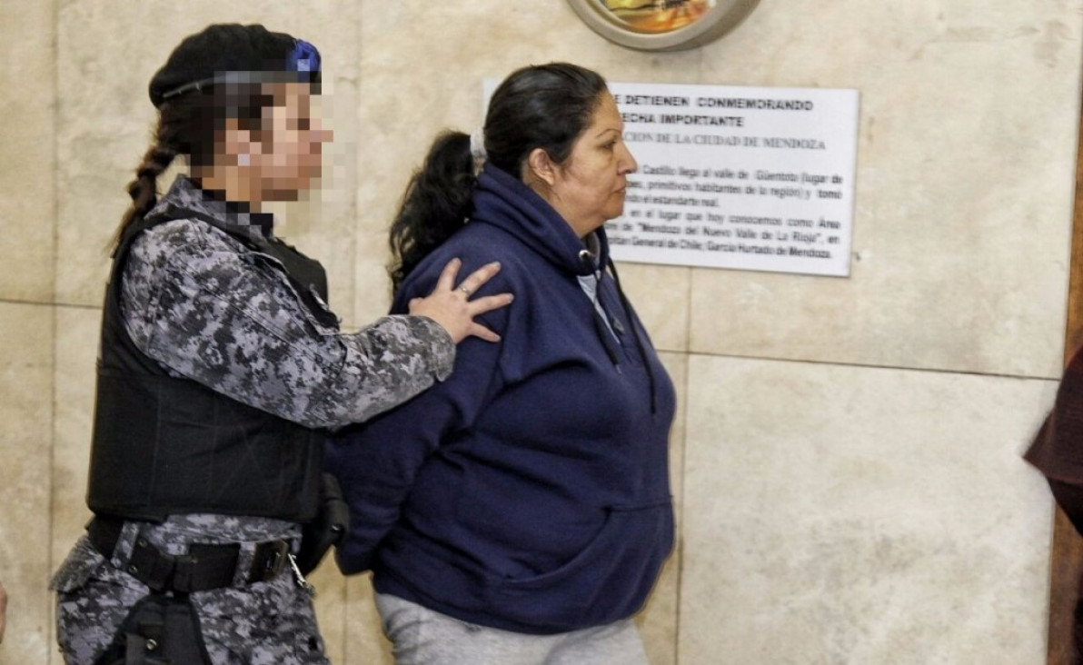 imagen La tesorera de la Tupac, con prisión domiciliaria