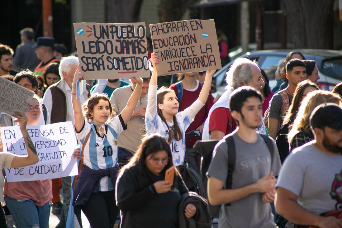 imagen Marcha universitaria: el 20% de quienes asistieron no había participado antes en protestas contra Milei