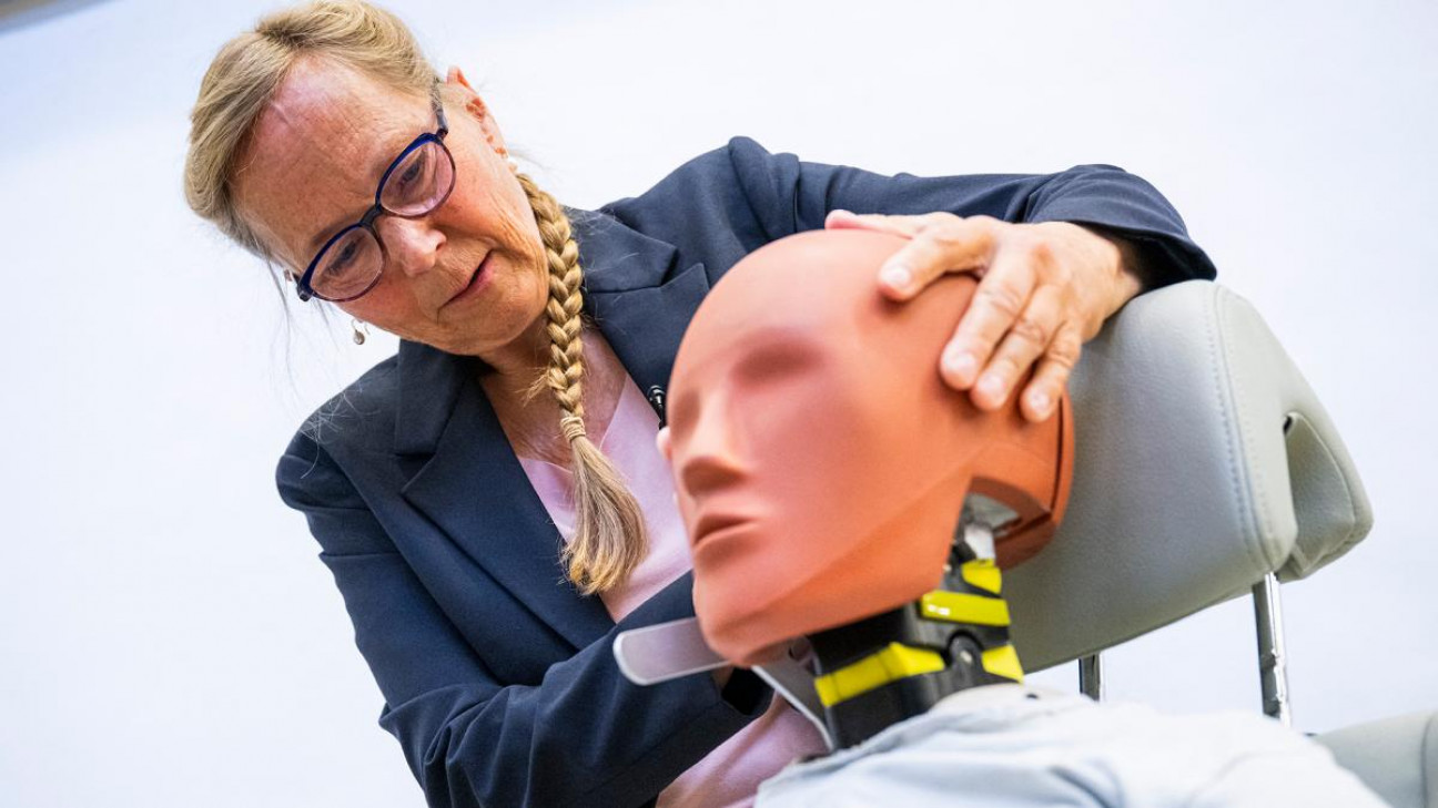 imagen Una ingeniera sueca diseñó el primer maniquí femenino para pruebas de choque