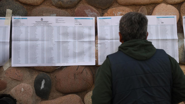 imagen Casi un millón y medio de personas podrán votar en Mendoza