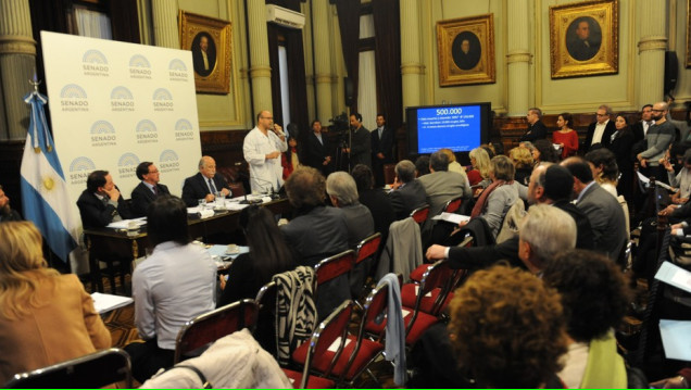 imagen Debate en el Senado: mismos oradores, mismas ponencias