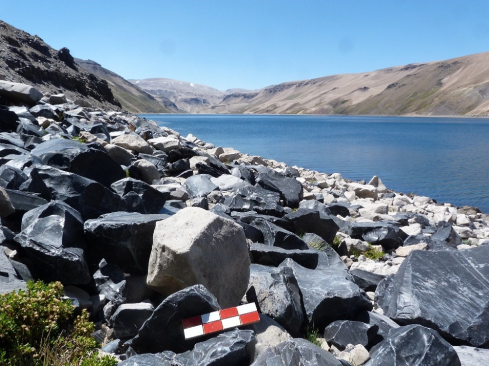 imagen La obsidiana, un bien preciado entre los antiguos habitantes de Cuyo 