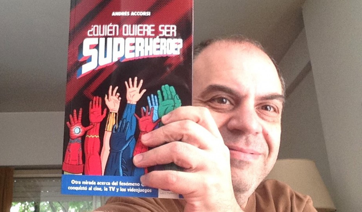 imagen Andrés Accorsi y una vida extraordinaria con superhéroes 