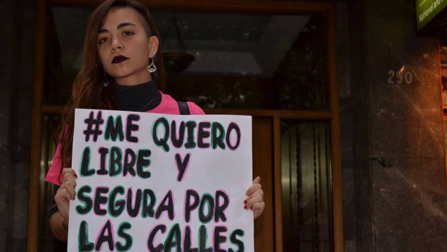 imagen El 100 % de las mujeres sufrió alguna vez acoso callejero