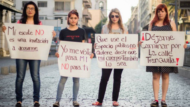 imagen El 80 % de las mujeres se siente insegura en la calle