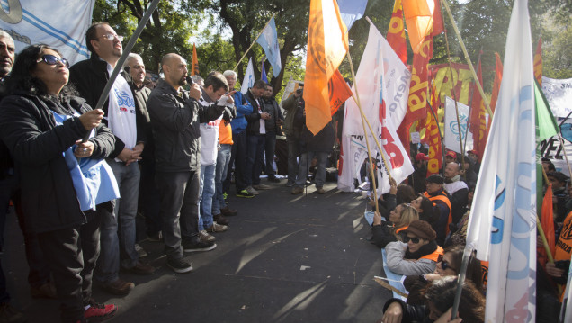 imagen El acto paralelo de los gremios