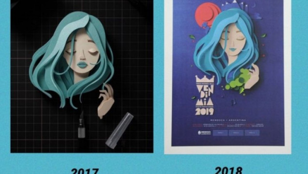 imagen Los diseñadores de la polémica vendimial pidieron perdón: "Fue un error"
