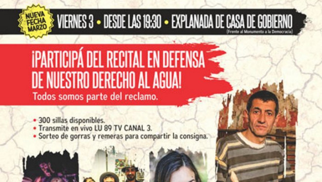 imagen Polémico recital "Anti Mendoza" en La Pampa