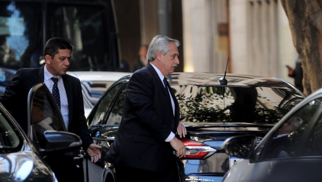 imagen Alberto Fernández fue a hablar cara a cara con Cristina 
