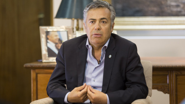 imagen Cornejo apuntó contra un grupo feminista