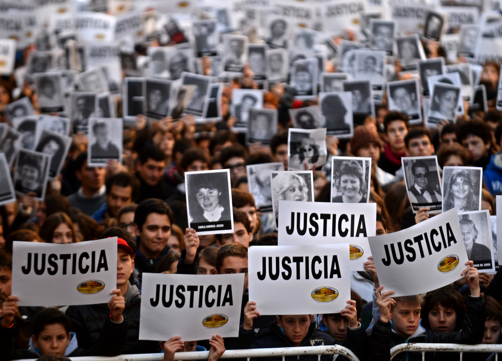 imagen La AMIA recuerda a las víctimas del atentado