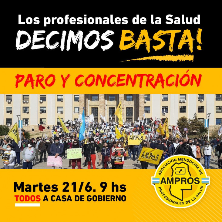 imagen Los médicos mendocinos no van al paro 