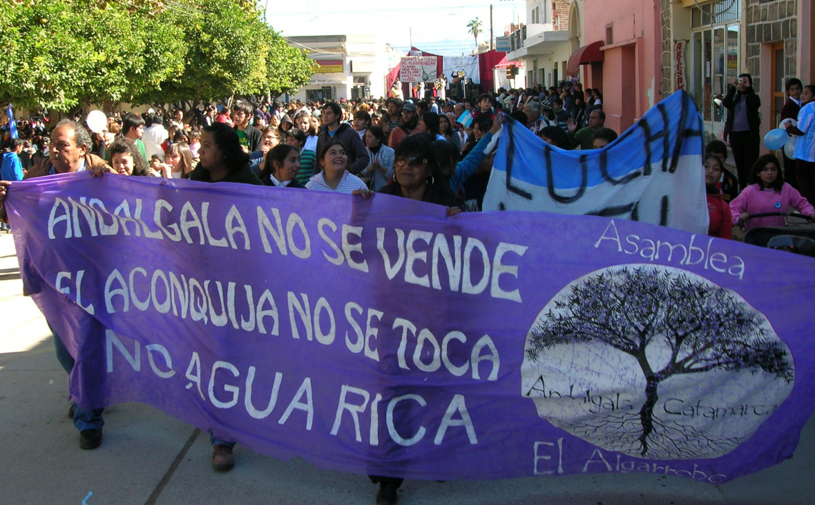 imagen Andalgalá avanzó en contra de la megaminería
